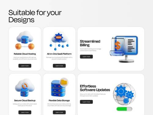 'Saas 3D Illustration'