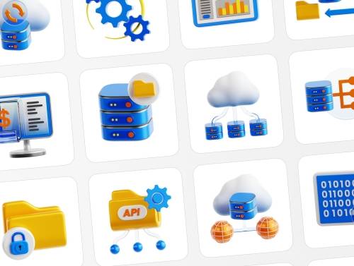 'Saas 3D Illustration' 'Saas 3D Illustration'