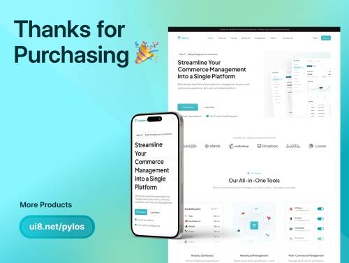 'Zency – Modern SaaS Website UI Kit'