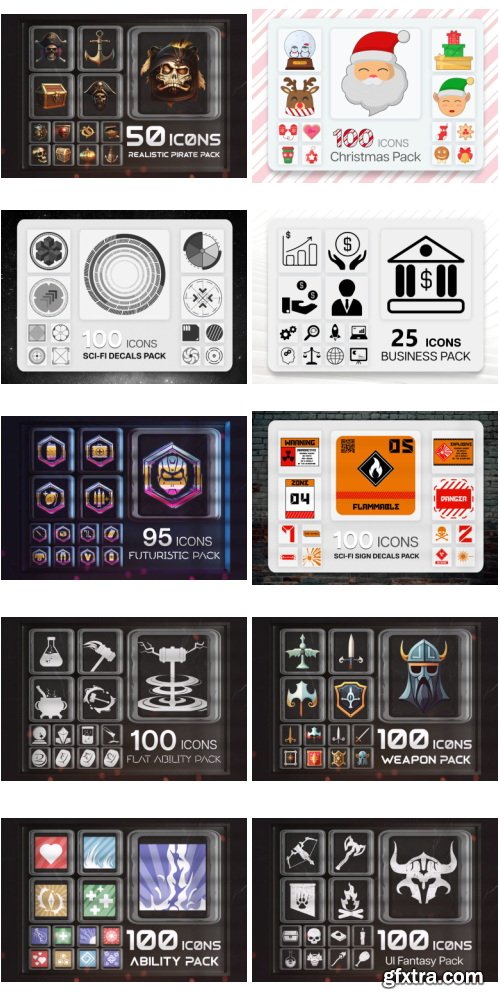 Eldamar Studio - 5000 Game Dev Icons Mega Bundle