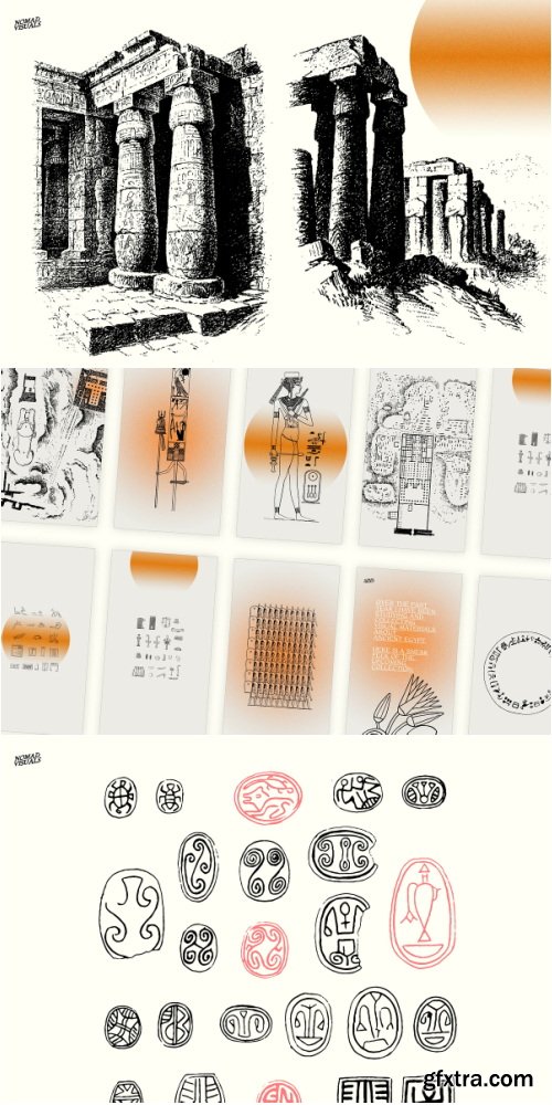 CreativeMarket - Ancient Egypt - 1940+ Bundle - 6704870
