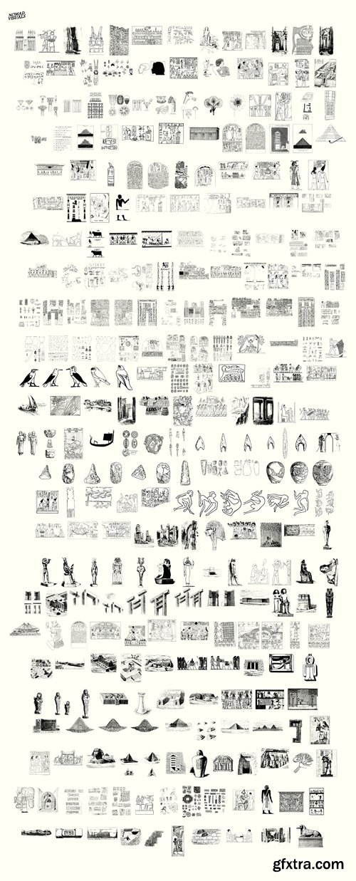 CreativeMarket - Ancient Egypt - 1940+ Bundle - 6704870