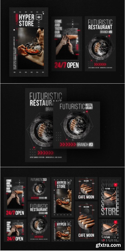 Pixflow - Japanese Style Instagram Templates