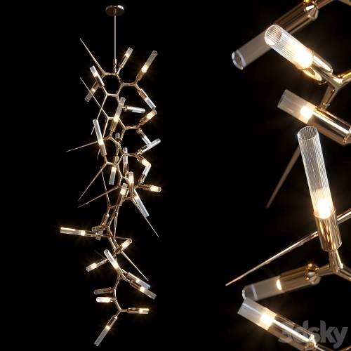 '3dsky Pro - SHARD CHANDELIER LUXXU'