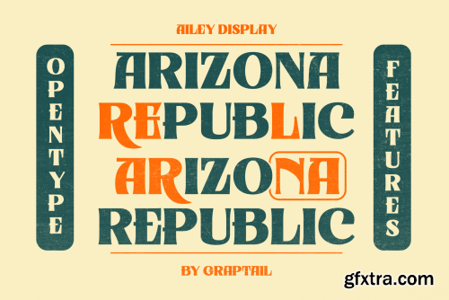 Fontbros - Ailey Display