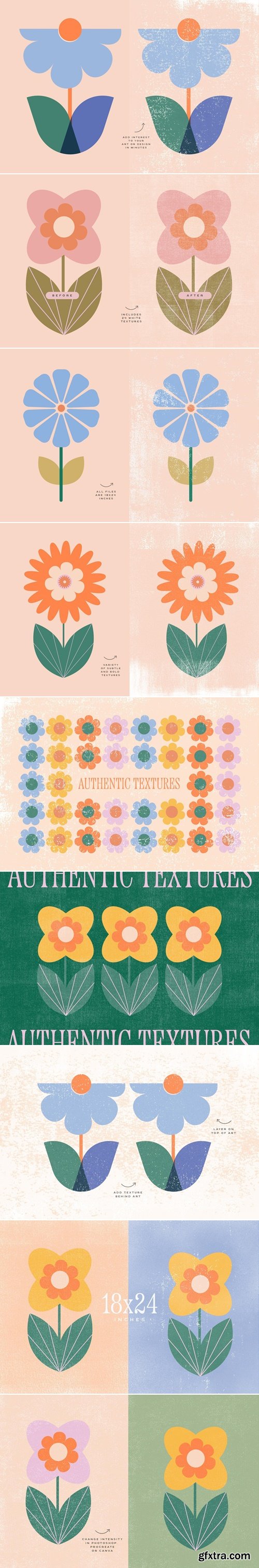 CreativeMarket - White Texture Overlays - Vol. 2 291005771
