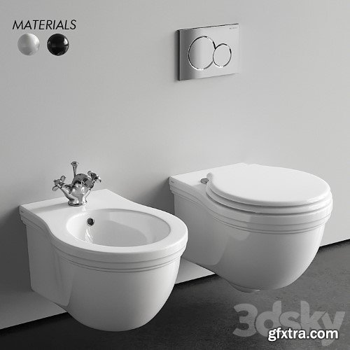 3dsky Pro - Galassia Ethos Wall-Hung Wc Art. 8439 Art. 8440