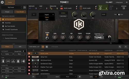 IK Multimedia TONEX MAX v1.10.2 IK Multimedia TONEX MAX v1.10.2