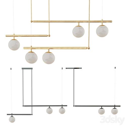 '3dsky Pro - Chandelier barra lampatron' '3dsky Pro - Chandelier barra lampatron'