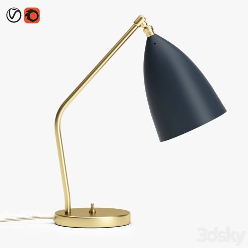 '3dsky Pro - Gubi grashoppa table lamp' '3dsky Pro - Gubi grashoppa table lamp'