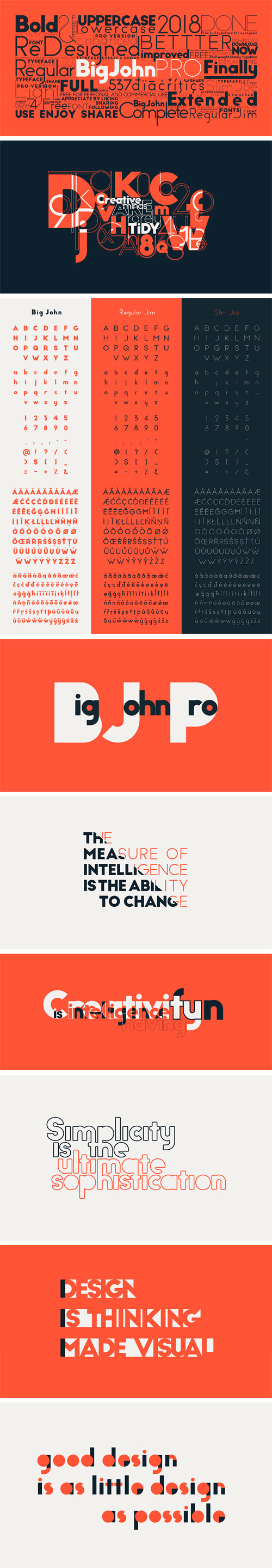 Big John PRO Font Family 3xOTF