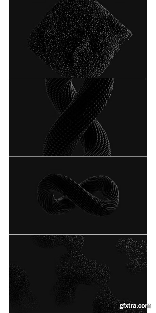 Wannathis - Particles 3d animation set