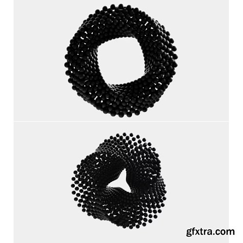 Wannathis - Particles 3d animation set