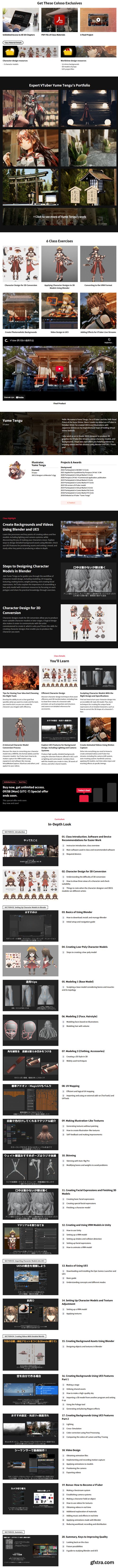 Coloso - Creating 3D Characters and Worldviews with Blender and UE5