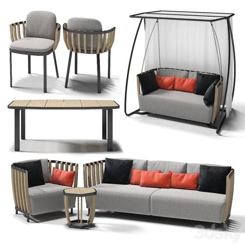 '3dsky Pro - Ethimo swing collection set' '3dsky Pro - Ethimo swing collection set'