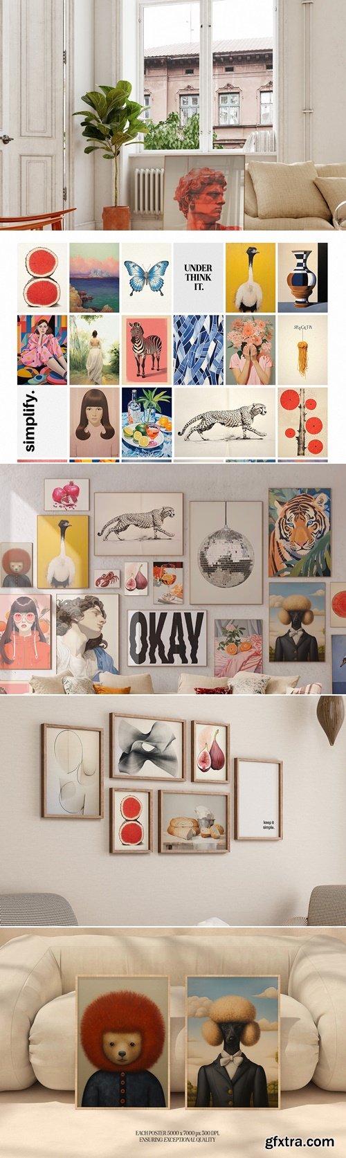 CreativeMarket - 100 Eclectic Prints 42321314