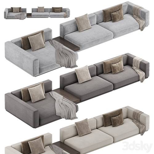 '3dsky Pro - Minotti Horizonte Sofa 2' '3dsky Pro - Minotti Horizonte Sofa 2'