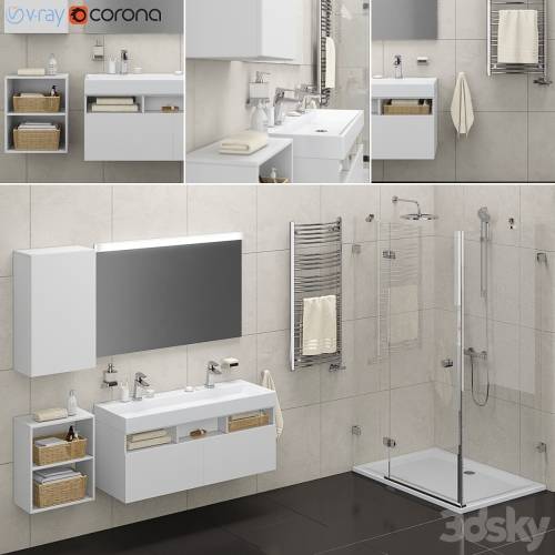 '3dsky Pro - Set for bathroom set 01'