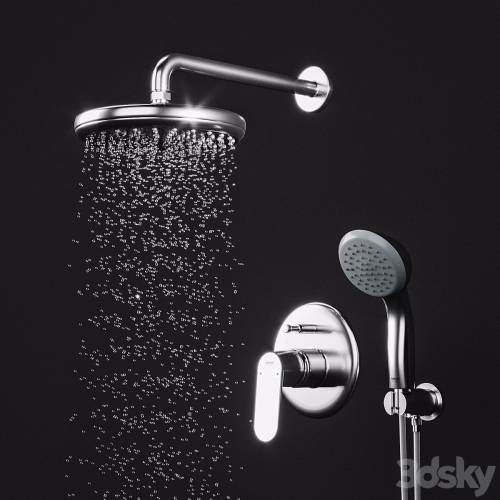 '3dsky Pro - Grohe Eurosmart Cosmopolitan Shower Set'