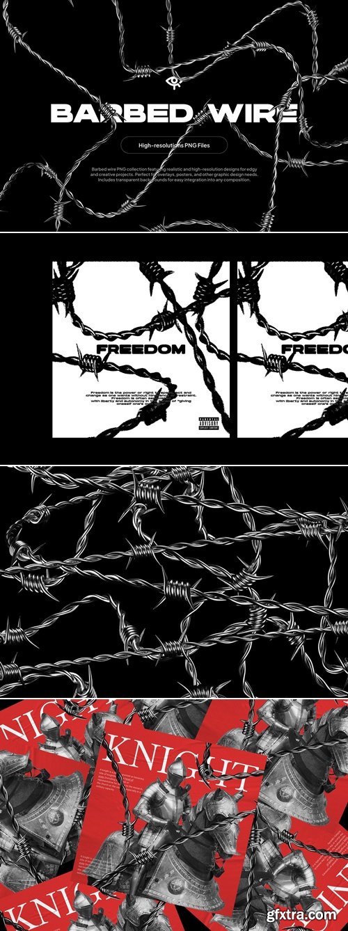Studio2am - Barbed Wire PNG Collection