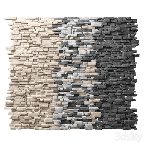 '3dsky Pro - Stone brick for decoration'