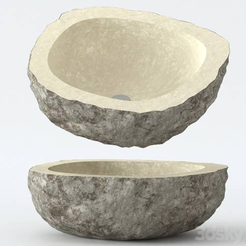 '3dsky Pro - Stone washbasins.'