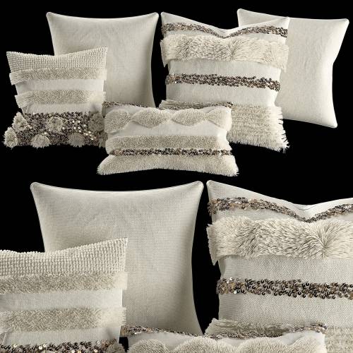 '3dsky Pro - RH Morrocan Pillows2'