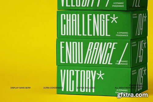 CreativeMarket - Clampdown Ultra Condensed Sans