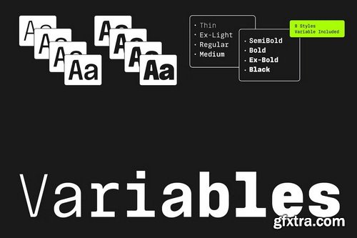 CreativeMarket - Monoblock Font