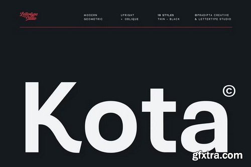 CreativeMarket - Kota Sans Family