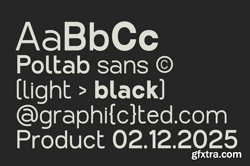 CreativeMarket - Poltab Font