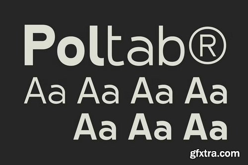 CreativeMarket - Poltab Font