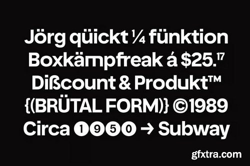 Helvena Grotesk Modern Bold Brand Identity Font
