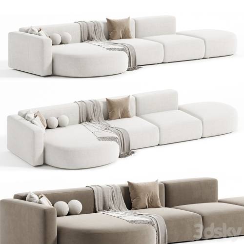'3dsky Pro - Belt modular Sofa'