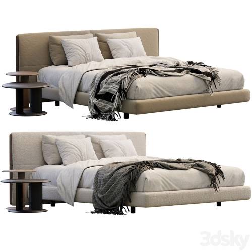 '3dsky Pro - Yume Bed By Poliform'