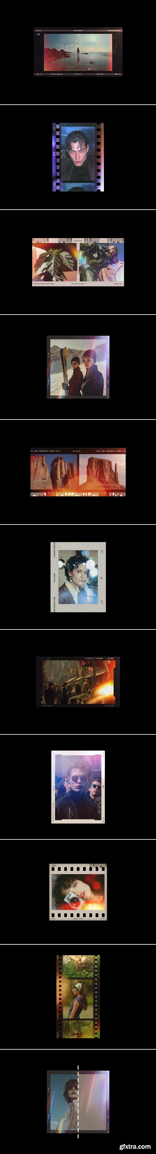 Pixelbuddha - Film Frames Mockup Collection 5630