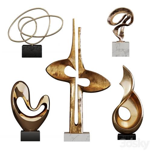'3dsky Pro - Abstract Sculptures 01'