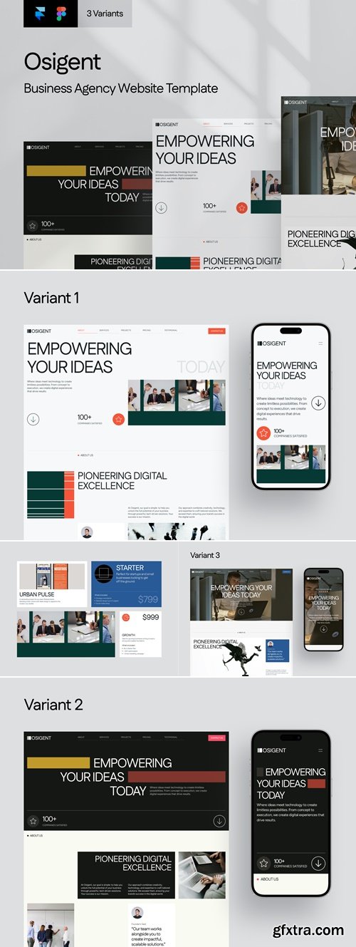 Osigent - Business Agency Website Template