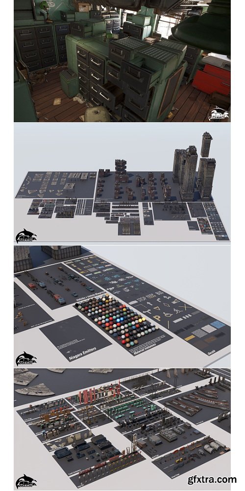 Fab - The Projects - Modular City Pack - Nanite