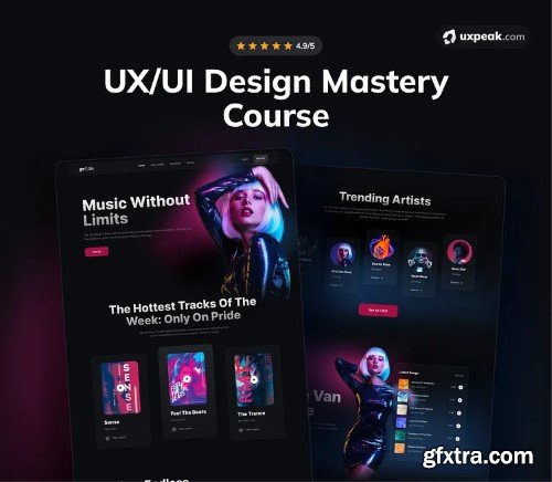 Uxpeak - UX UI Design Mastery Course