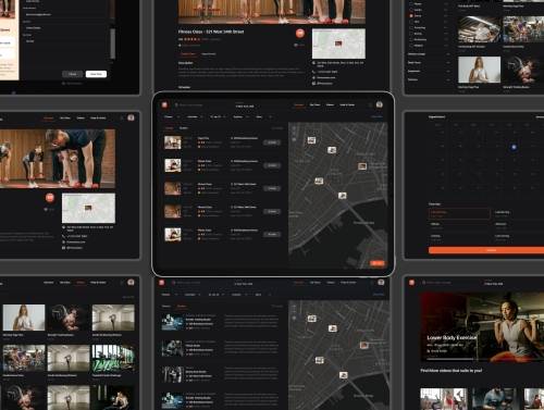 'Befit - Fitness Class Dashboard UI Kit'