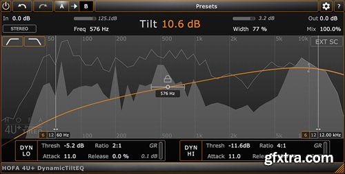 HOFA 4U+ DynamicTiltEQ v1.0.10 HOFA 4U+ DynamicTiltEQ v1.0.10