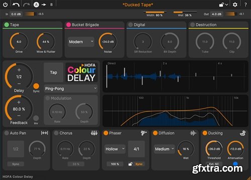 HOFA Colour Delay v1.0.4 HOFA Colour Delay v1.0.4