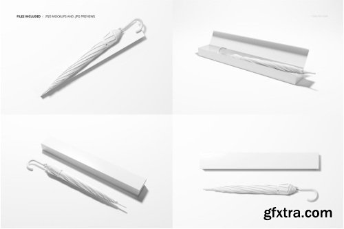 Creatsy - Umbrella Packaging Mockup Set v.3