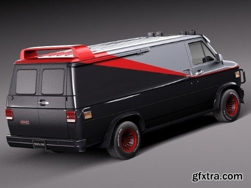 Squir3D - A-Team Movie Truck