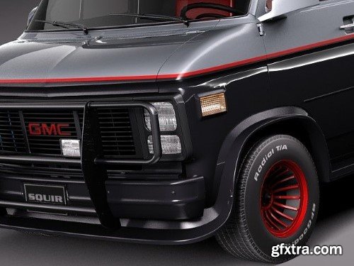 Squir3D - A-Team Movie Truck