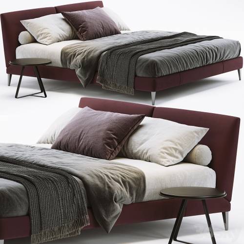 '3dsky Pro - Maxalto Selene Bed' '3dsky Pro - Maxalto Selene Bed'
