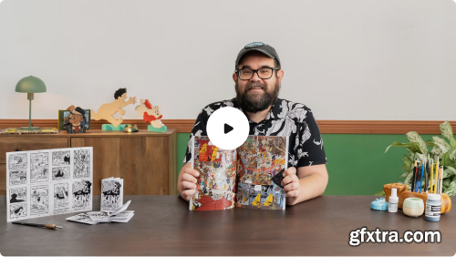 Domestika - Make a Mini Comic: Writing, Penciling, and Inking