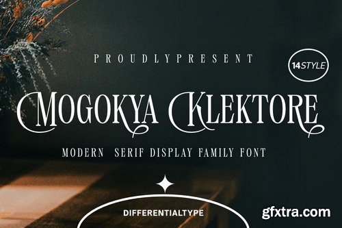 CreativeMarket - Mogokya Klektore Font