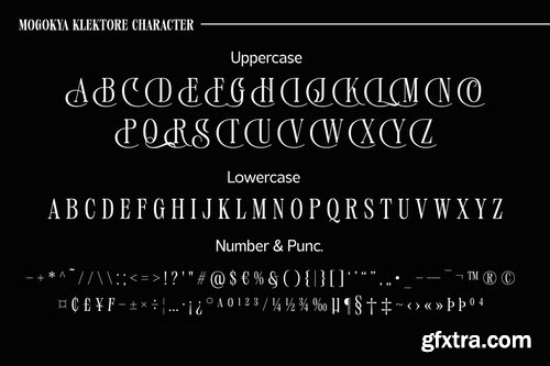 CreativeMarket - Mogokya Klektore Font